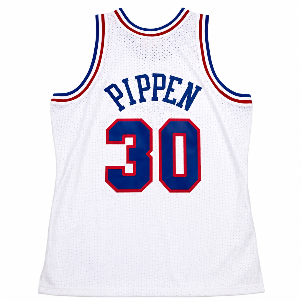 Scottie Pippen Eastern Conference All-Star Chicago Bulls Mitchell & Ness Hardwood Classics White 1992 Swingman Jersey for