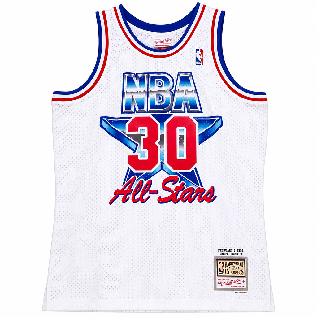 Scottie Pippen Eastern Conference All-Star Chicago Bulls Mitchell & Ness Hardwood Classics White 1992 Swingman Jersey for