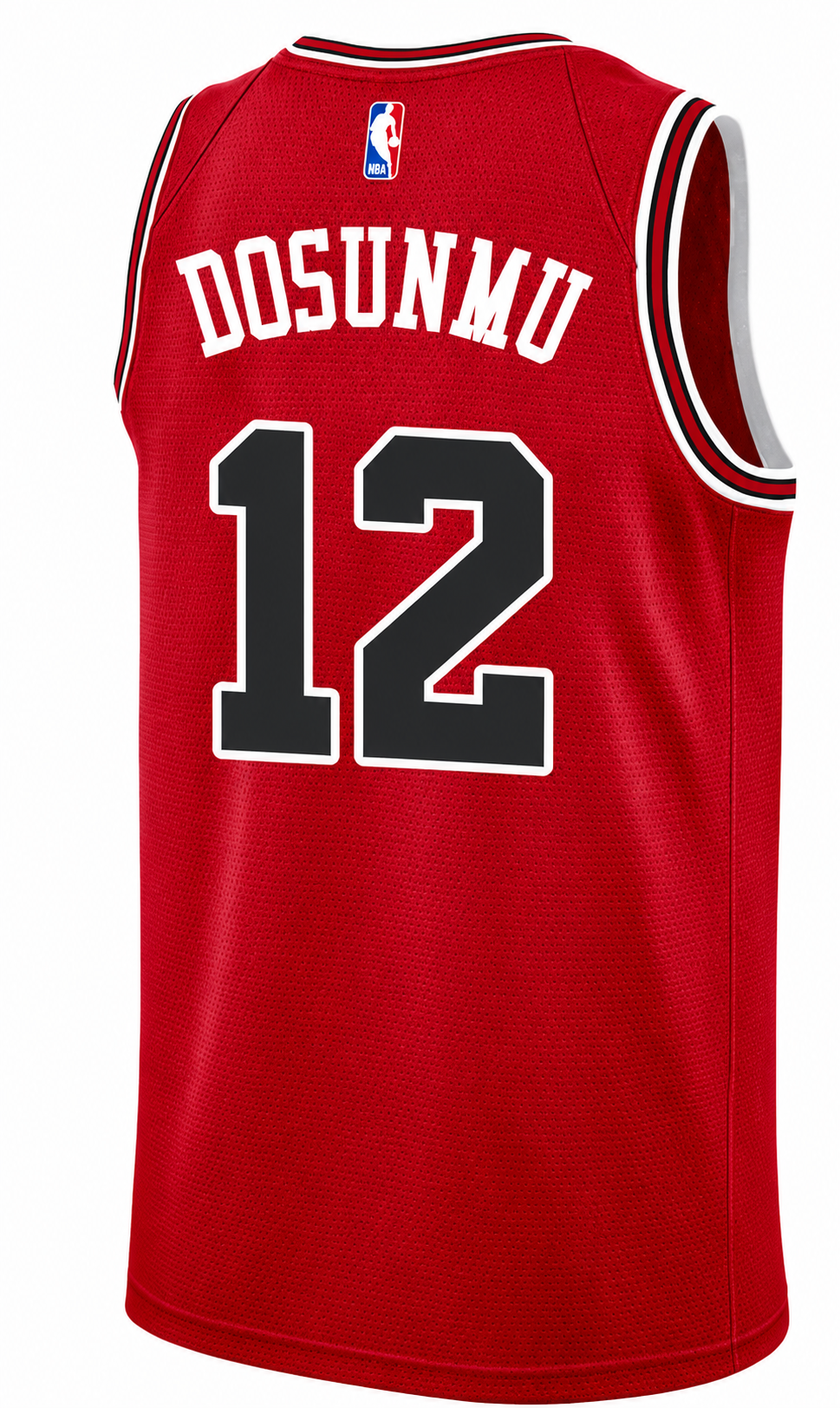 Youth Chicago Bulls Ayo Dosunmu Red Nike Swingman Icon Jersey product image 1, provided for visual reference and product