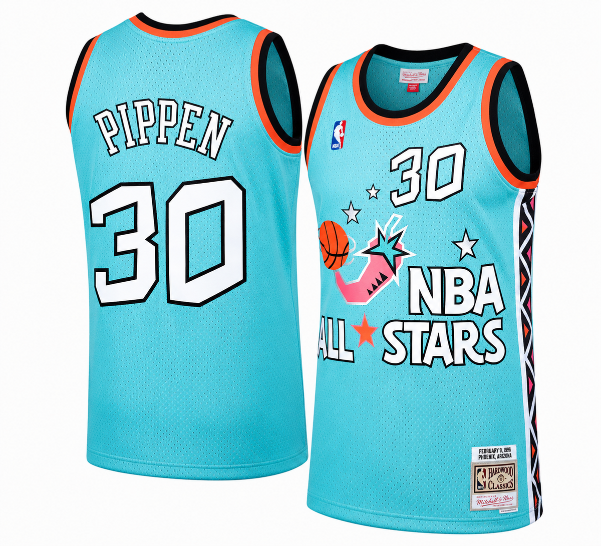 Scottie Pippen Eastern Conference Mitchell & Ness 1996 All-Star Hardwood Classics Swingman Jersey - Teal for Men product