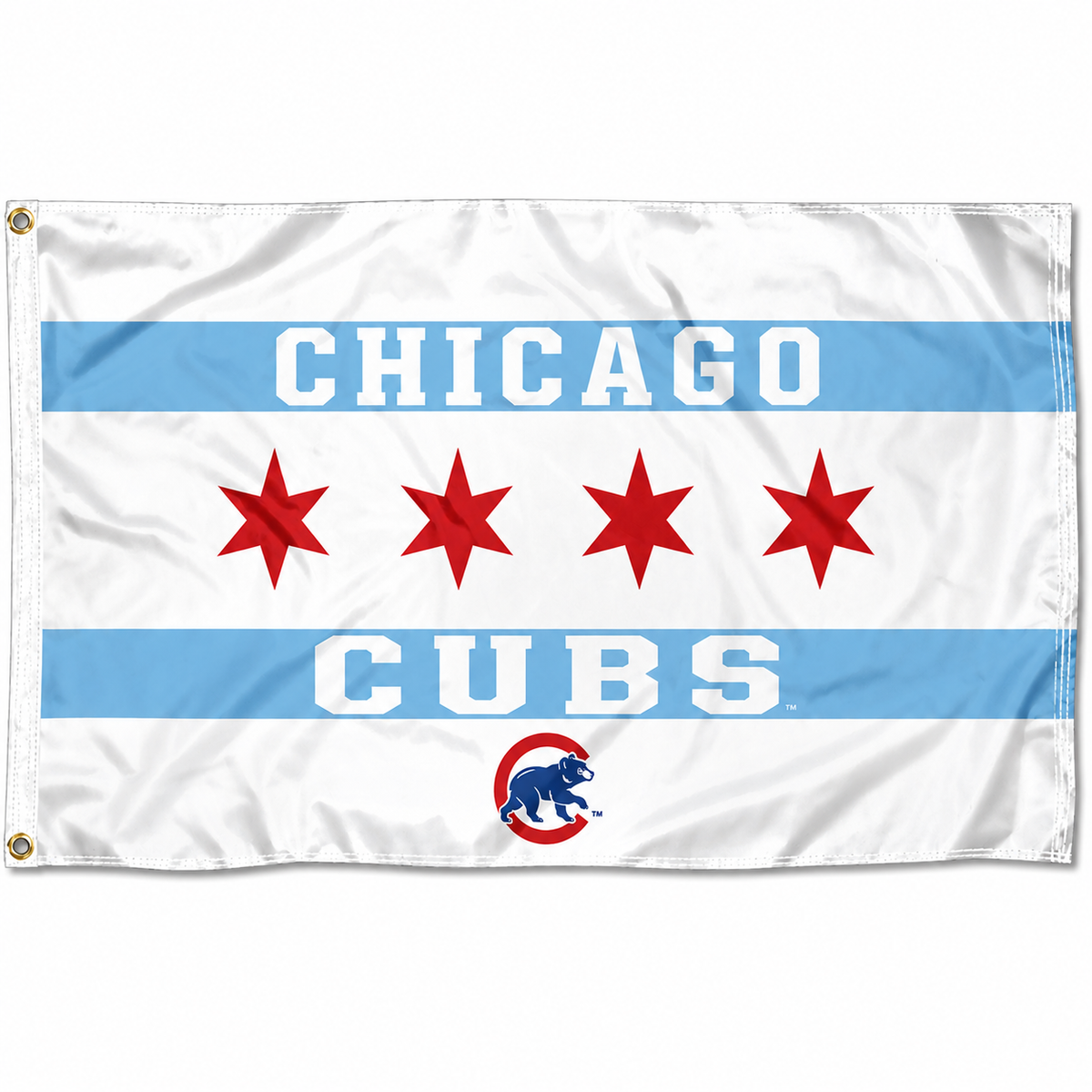 Chicago Cubs City Flag 3' X 5' Flag by WinCraft product image 1, provided for visual reference and product detail review