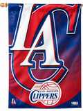 Los Angeles Clippers NBA 27" x 37" Vertical Flag product image 1, provided for visual reference and product detail review
