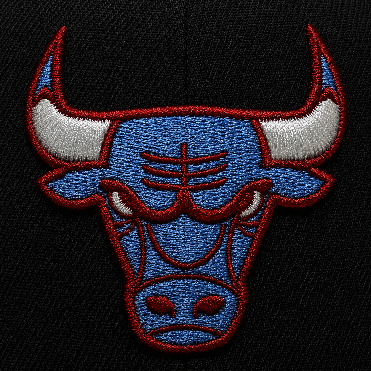 Chicago Bulls Black/Sky Blue UNC to Chicago 59FIFTY Fitted Hat for Men product image 6, provided for visual reference and