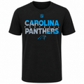 Carolina Panthers Youth NFL Flux Dual Blend Short Sleeve T-Shirt product image 1, provided for visual reference and product