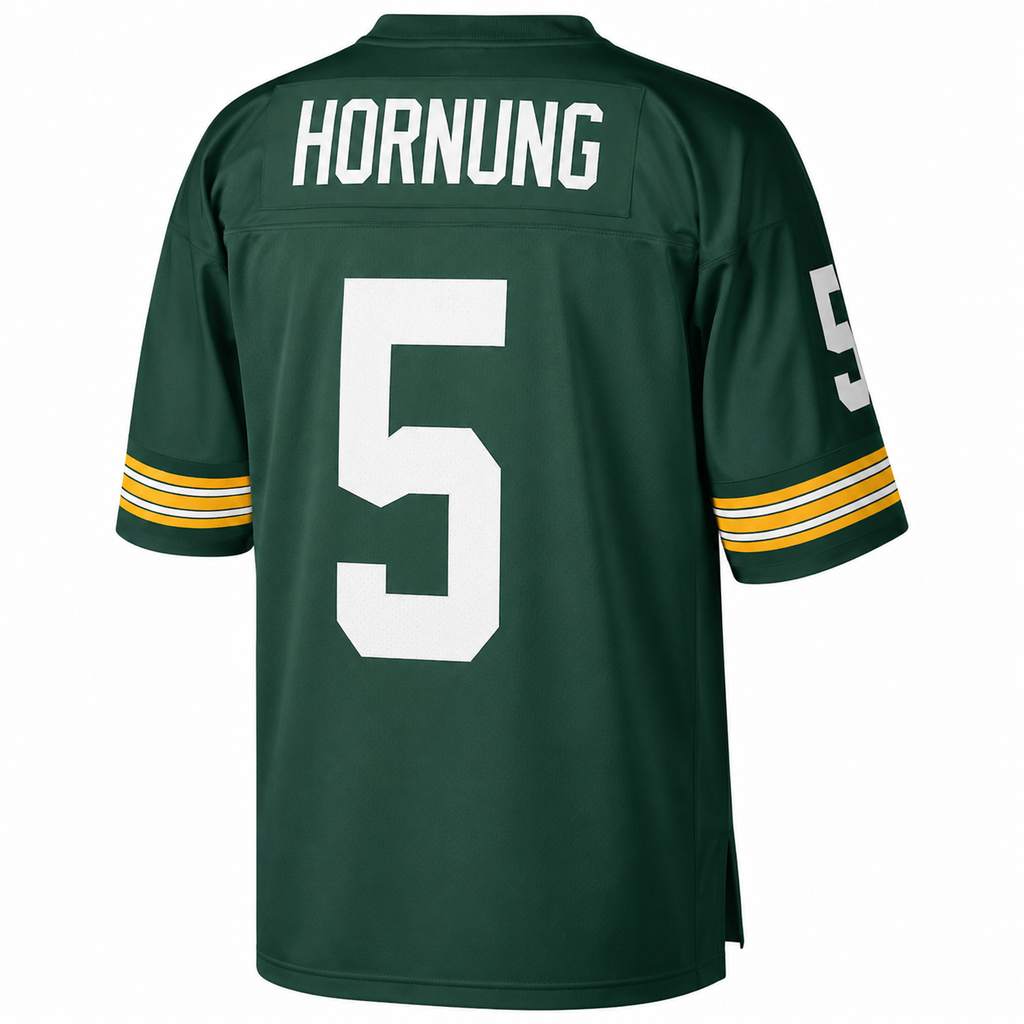 Green Bay Packers Paul Hornung Mitchell & Ness Green Retired Player Legacy Replica Jersey for Men product image 2, provided
