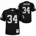Youth Los Angeles Raiders Bo Jackson Mitchell & Ness Black Retired Player Legacy Replica Jersey product image 1, provided