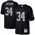 Mens Las Vegas Raiders Bo Jackson Mitchell & Ness Black 1988 Retired Player Legacy Replica Jersey product image 1, provided