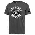 Las Vegas Raiders Charcoal Super Rival '47 Brand T-Shirt for Men product image 1, provided for visual reference and product