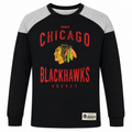 Reebok NHL Youth Chicago Blackhawks Scratched Out Team L/S T-Shirt product image 1, provided for visual reference and