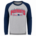 Youth New England Patriots NFL Audible Raglan Long Sleeve T-Shirt product image 1, provided for visual reference and product