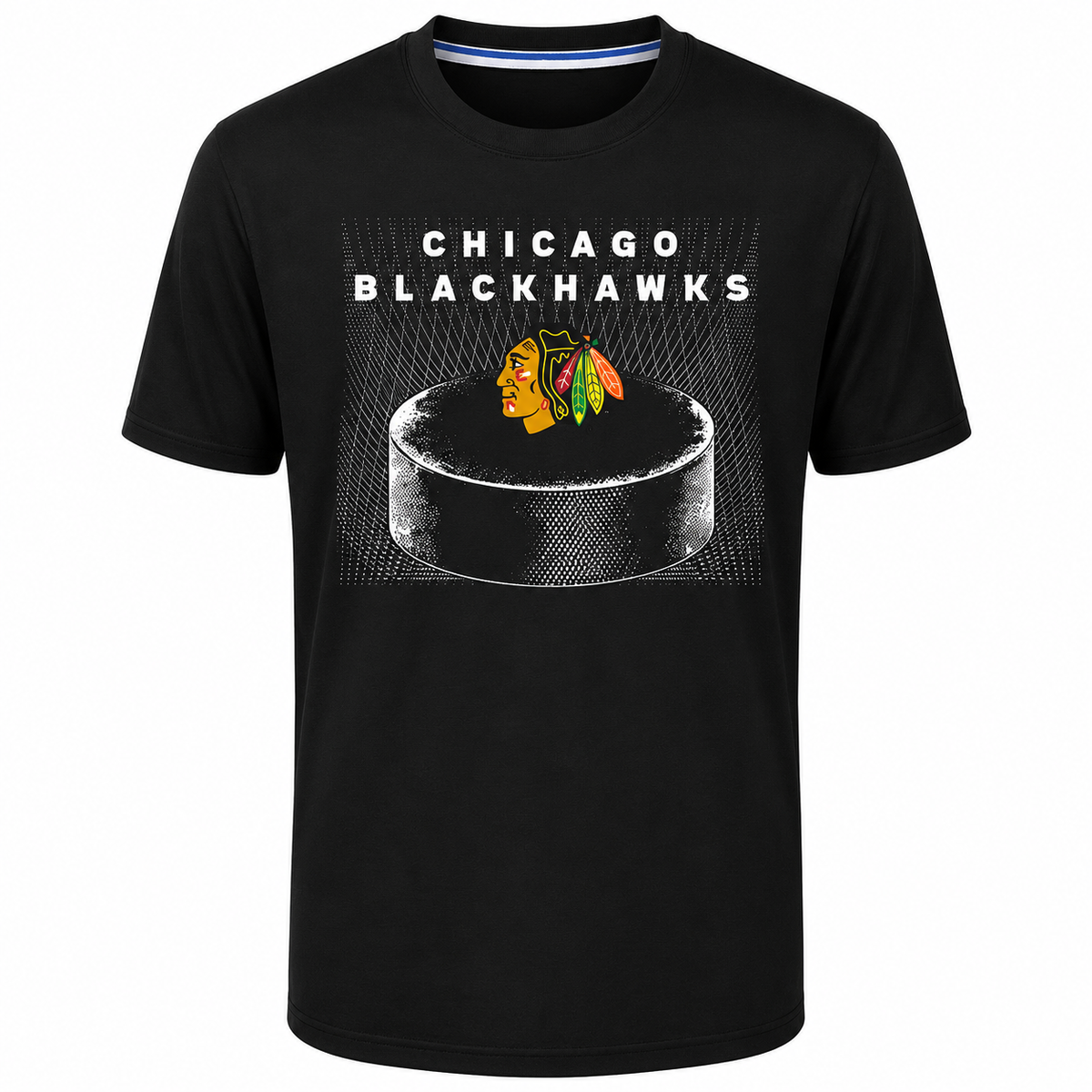 Youth Chicago Blackhawks Silver Thaw Dri-Tek T-Shirt By Outerstuff product image 1, provided for visual reference and
