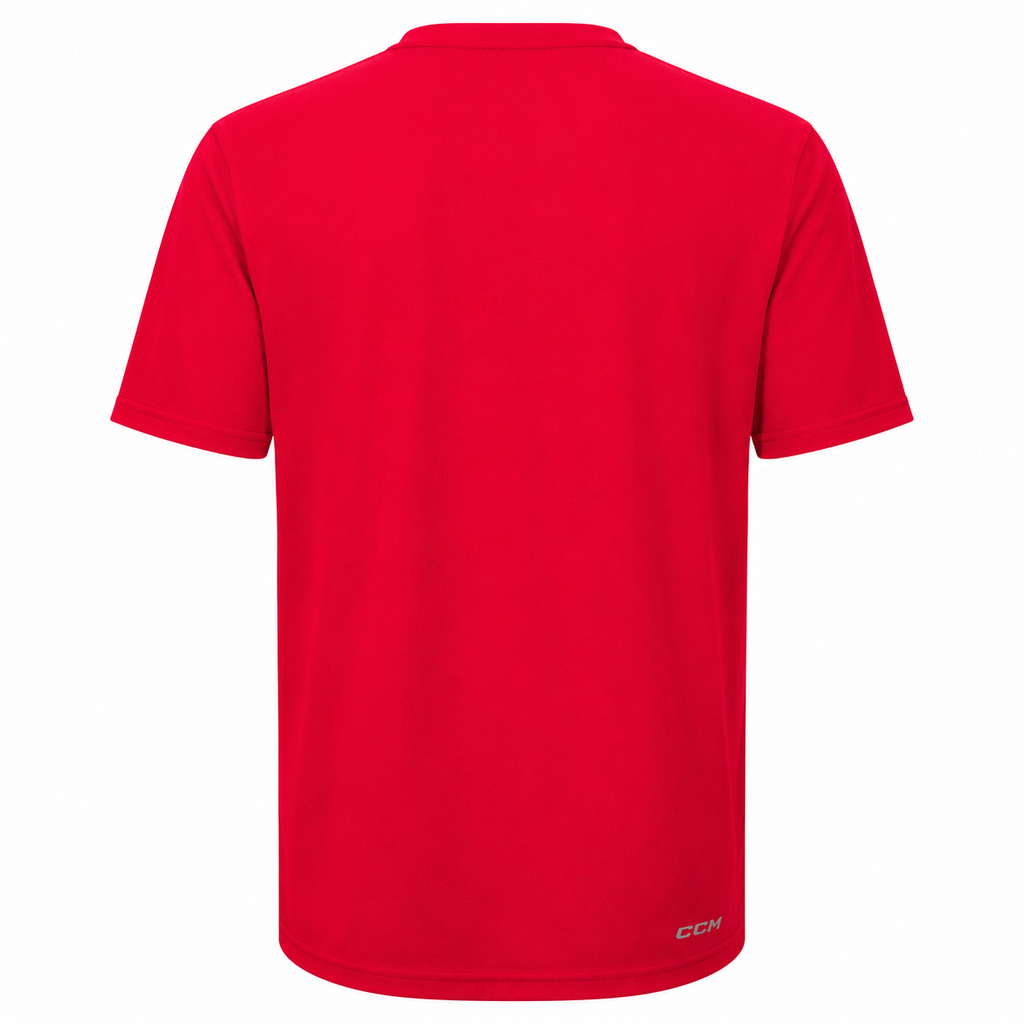 Youth Chicago Blackhawks Shootout Dri-Tek T-Shirt By Outerstuff product image 2, provided for visual reference and product