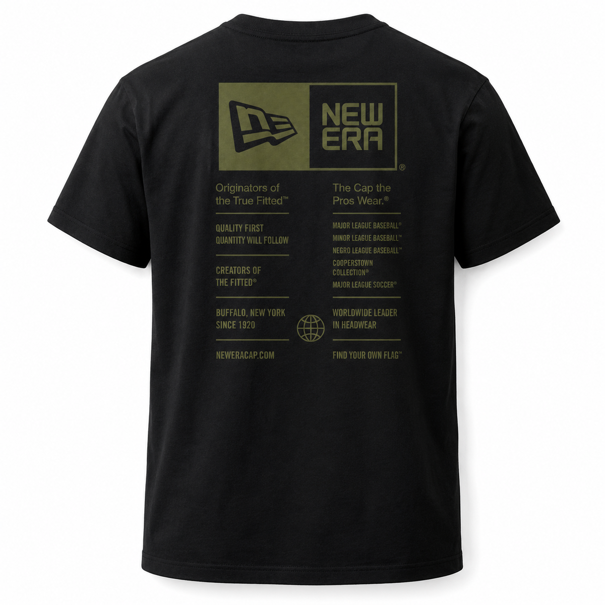 Mens Chicago White Sox New Era X Alpha Industries Black T-Shirt By New Era product image 2, provided for visual reference