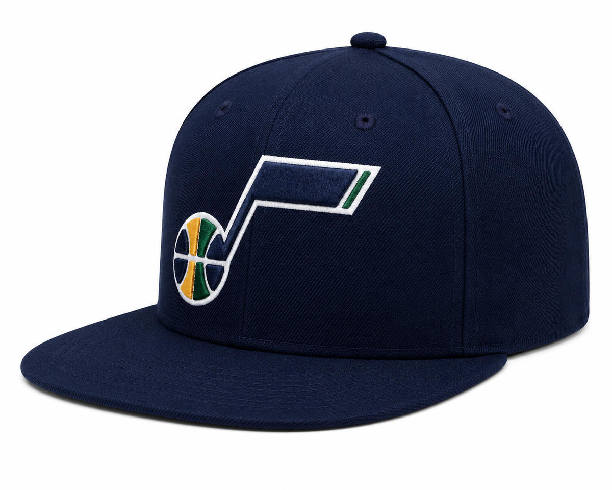 Mens NBA Utah Jazz Ground 2.0 Snapback Hat By Mitchell And Ness product image 1, provided for visual reference and product