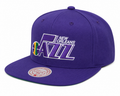Mens NBA New Orleans Jazz Ground 2.0 Snapback Hat By Mitchell And Ness product image 1, provided for visual reference and