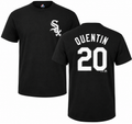 Youth Majestic Carlos Quentin Name and Number Chicago White Sox T Shirt product image 1, provided for visual reference and