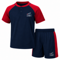 Toddler Chicago White Sox Navy/Red Play Strong Henley T-Shirt & Shorts Set product image 1, provided for visual reference