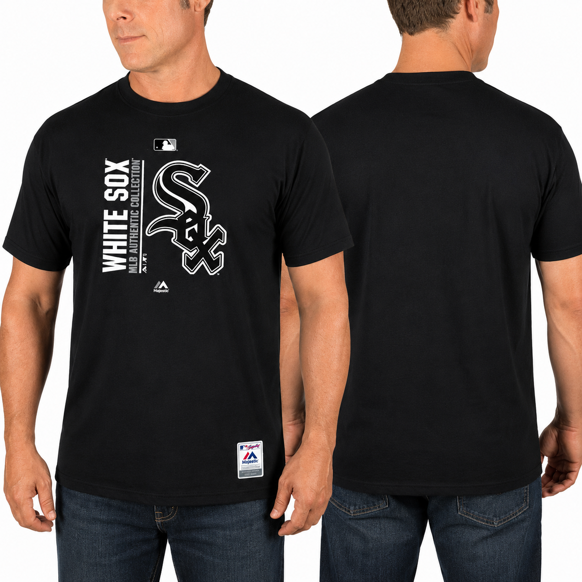 Chicago White Sox Authentic Collection Team Icon T-Shirt for Men product image 3, provided for visual reference and product
