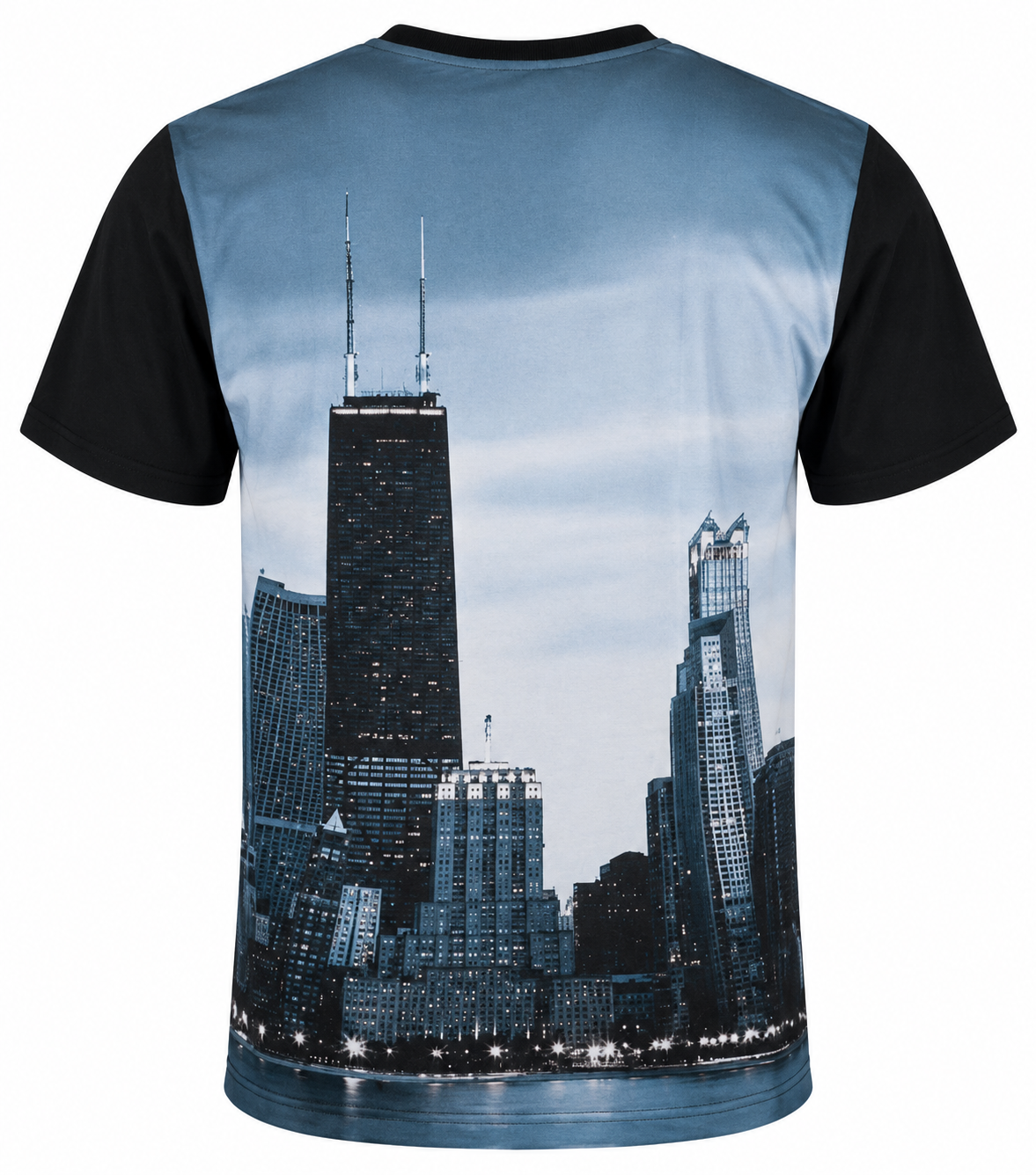 Chicago White Sox Wright & Ditson Black Metro Skyline T-Shirt for Men product image 4, provided for visual reference and