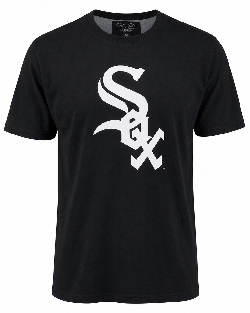 Chicago White Sox Wright & Ditson Black Metro Skyline T-Shirt for Men product image 3, provided for visual reference and