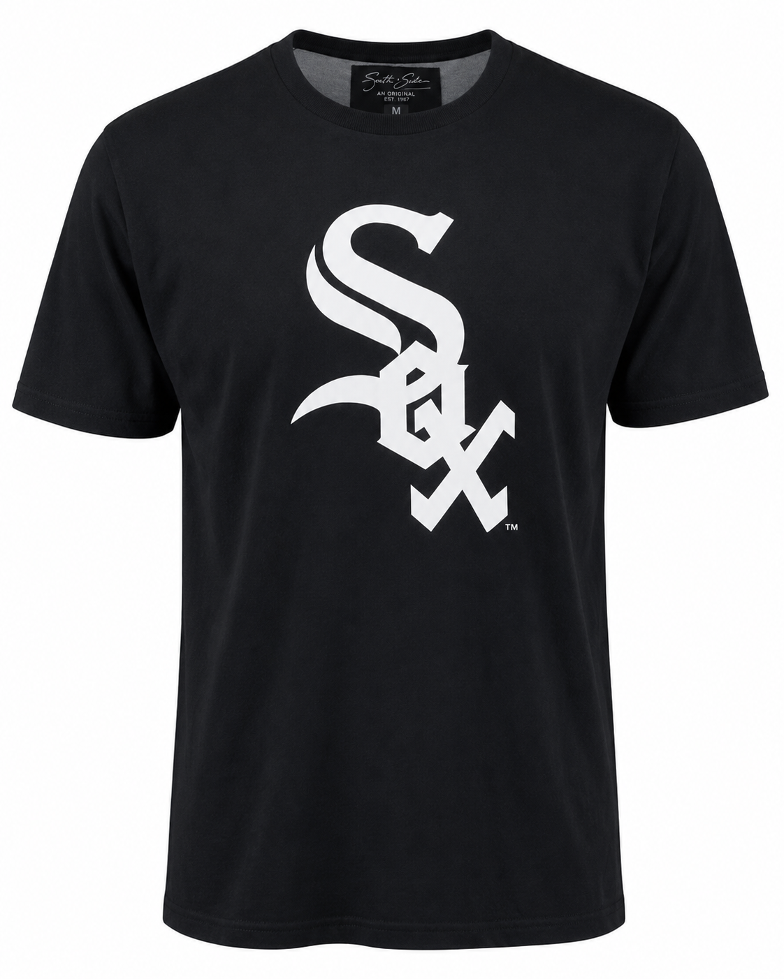 Chicago White Sox Wright & Ditson Black Metro Skyline T-Shirt for Men product image 3, provided for visual reference and