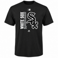Youth MLB Chicago White Sox Majestic Black Authentic Collection Team Icon T-Shirt product image 1, provided for visual