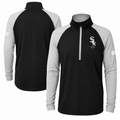 Youth Chicago White Sox Destined 1/2 Zip Track Jacket product image 1, provided for visual reference and product detail