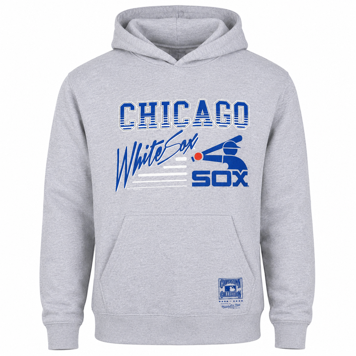 Chicago White Sox Mitchell & Ness Heather Gray 1983 Cooperstown Collection Hoodie for Men product image 1, provided for