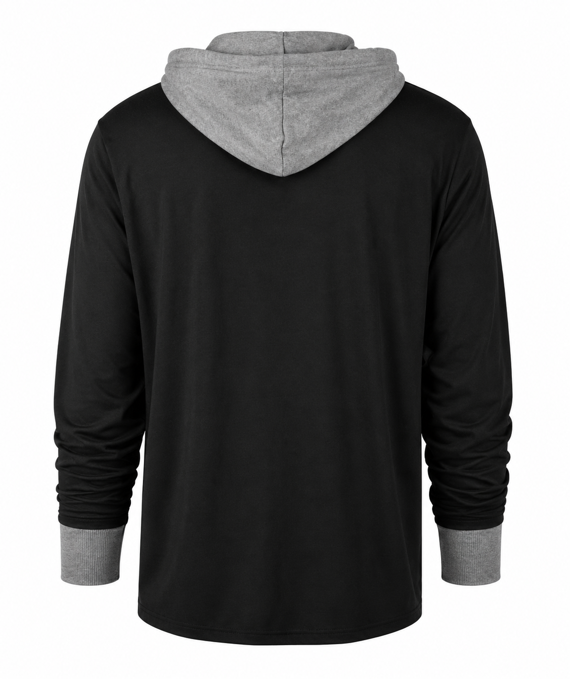 '47 Brand Men Chicago White Sox Flint Black Domino Hooded Long Sleeve T-Shirt product image 2, provided for visual reference