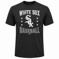 Youth MLB Chicago White Sox Triple Play Triblend T-Shirt product image 1, provided for visual reference and product detail