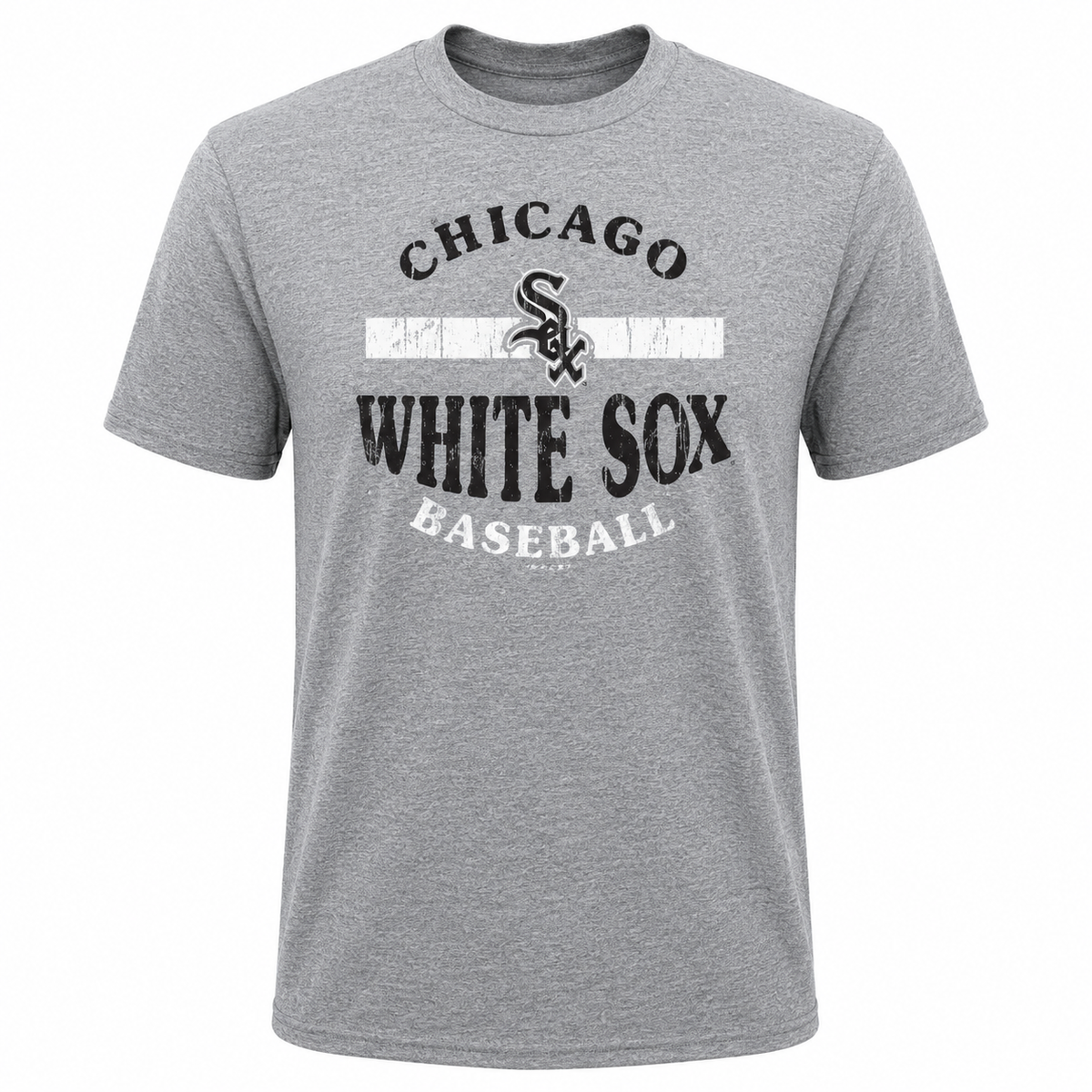 Youth Chicago White Sox Gray Infielder Tri-Blend T-Shirt product image 1, provided for visual reference and product detail