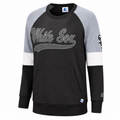 Chicago White Sox Starter Black Crew Neck Sweatshirt for Women product image 1, provided for visual reference and product