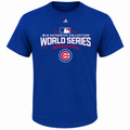 Youth Chicago Cubs 2016 World Series Participant T-Shirt By Majestic product image 1, provided for visual reference and