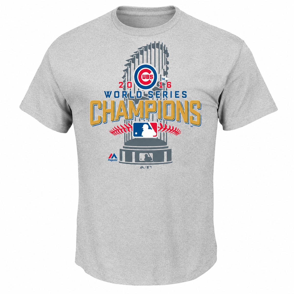 Chicago Cubs 2016 World Series Champions Locker Room Short Sleeve T-Shirt for Men product image 1, provided for visual