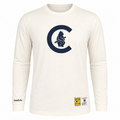 Chicago Cubs Cooperstown Collection Cream Legendary Slub Long Sleeve T-Shirt for Men product image 1, provided for visual