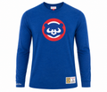 Chicago Cubs Cooperstown Collection Royal Blue Legendary Slub Long Sleeve T-Shirt for Men product image 1, provided for