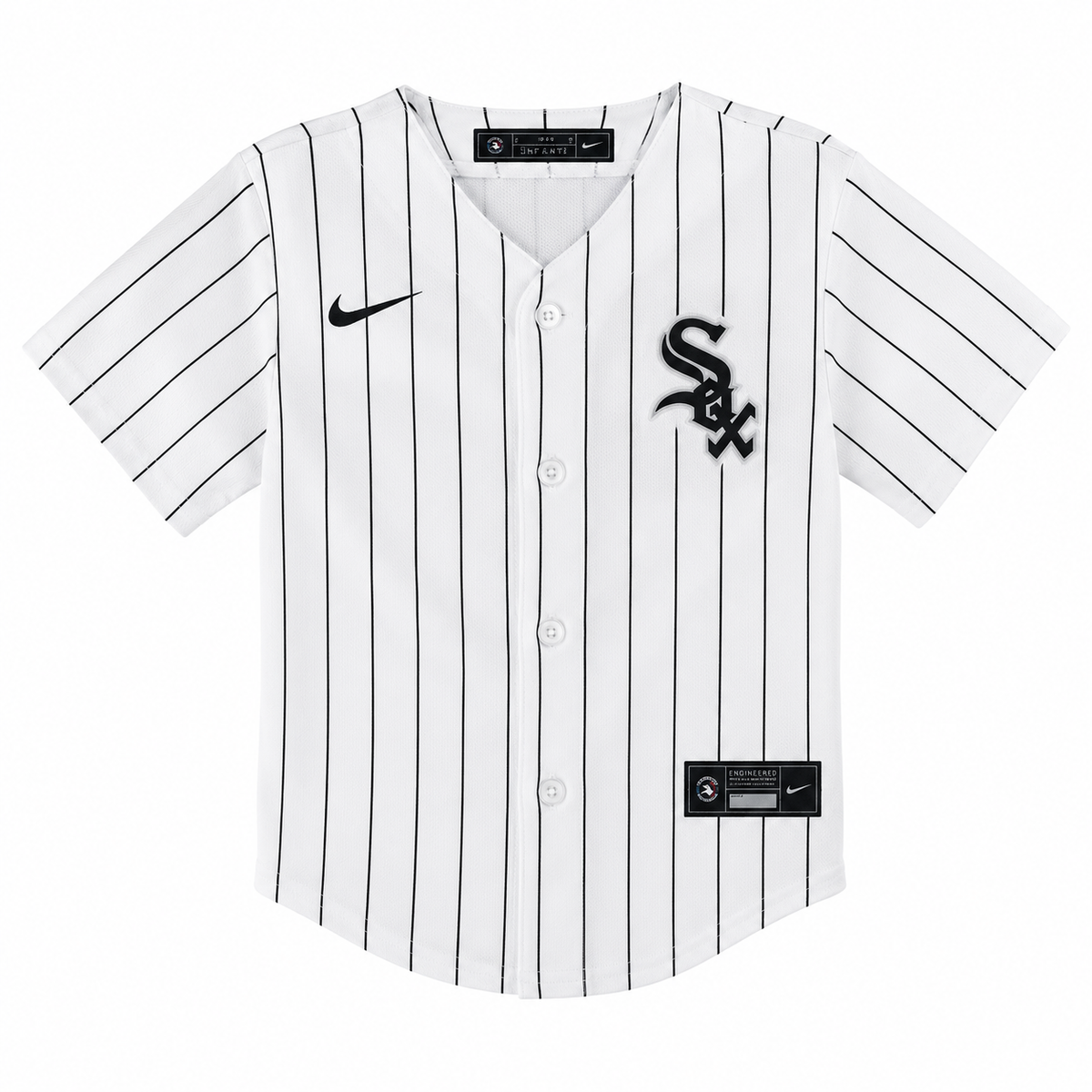 Infant Chicago White Sox Nike Home White Replica Team Jersey product image 2, provided for visual reference and product