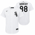 Youth Luis Robert Chicago White Sox White Home Nike Replica Jersey product image 1, provided for visual reference and