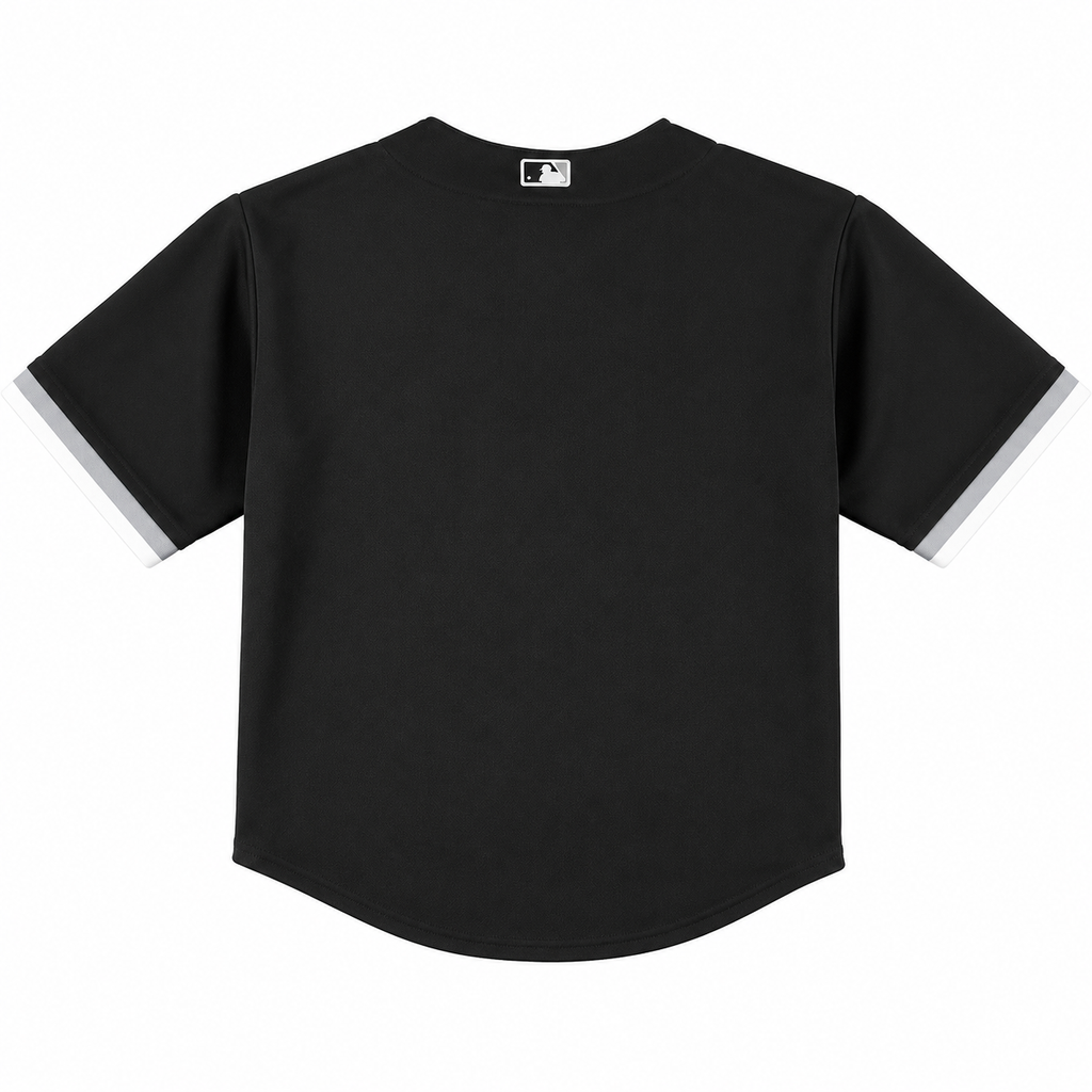 Infant Chicago White Sox Nike Black Alternate Replica Team Jersey product image 3, provided for visual reference and product
