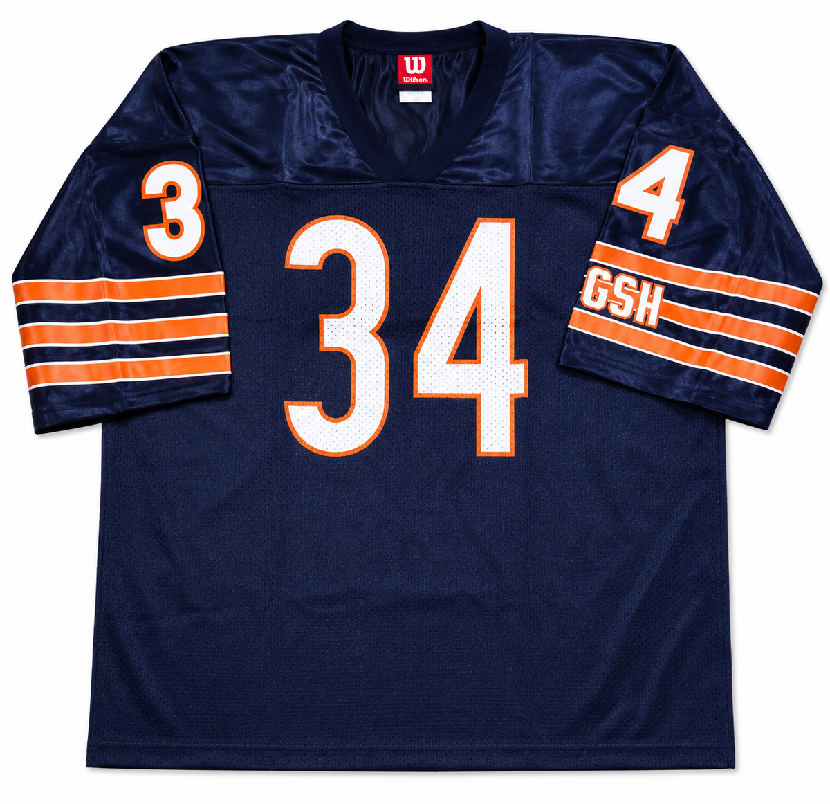 Walter Payton Chicago Bears Vintage Navy Replica Jersey for Men product image 2, provided for visual reference and product