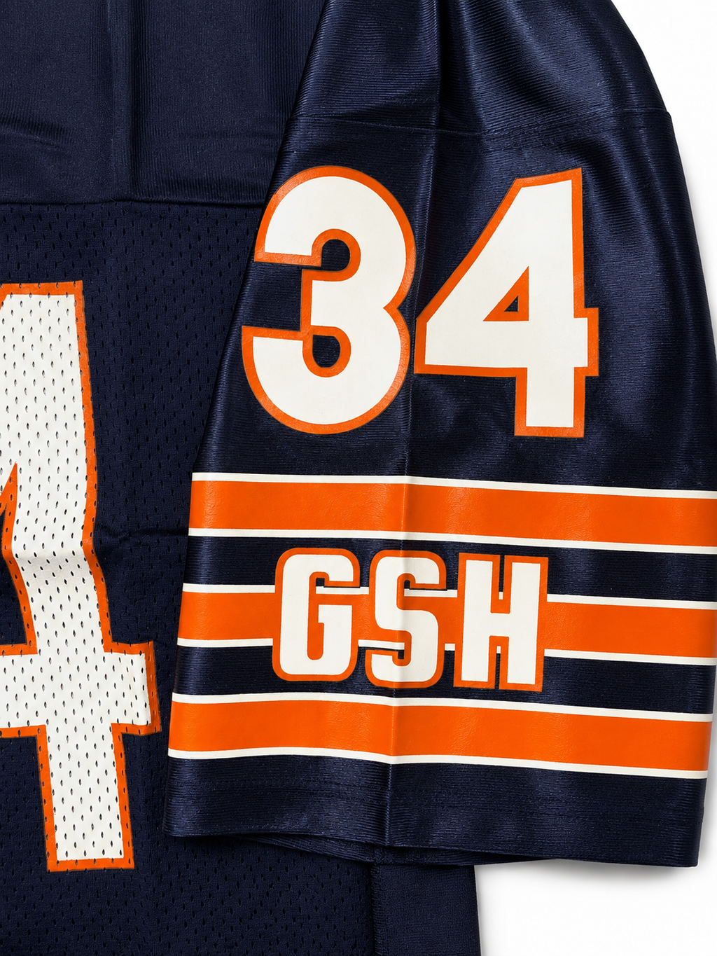 Walter Payton Chicago Bears Vintage Navy Replica Jersey for Men product image 3, provided for visual reference and product