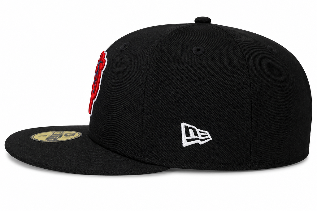 Chicago Bears Monsters of the Midway Black/Sky Blue City Vibes New Era 59FIFTY Fitted Hat product image 5, provided for