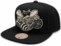 Charlotte Hornets Mitchell & Ness NBA XL BWG HWC Snapback Hat for Men product image 1, provided for visual reference and