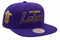 Los Angeles Lakers Mitchell & Ness Champ Year Trophy Snapback Hat for Men product image 1, provided for visual reference and