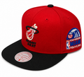 Miami Heat Mitchell & Ness NBA All Star Color HWC Snapback Hat for Men product image 1, provided for visual reference and