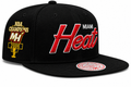 Miami Heat 2006 NBA Champions Mitchell & Ness Champ Year Trophy Black Snapback Hat for Men product image 1, provided for