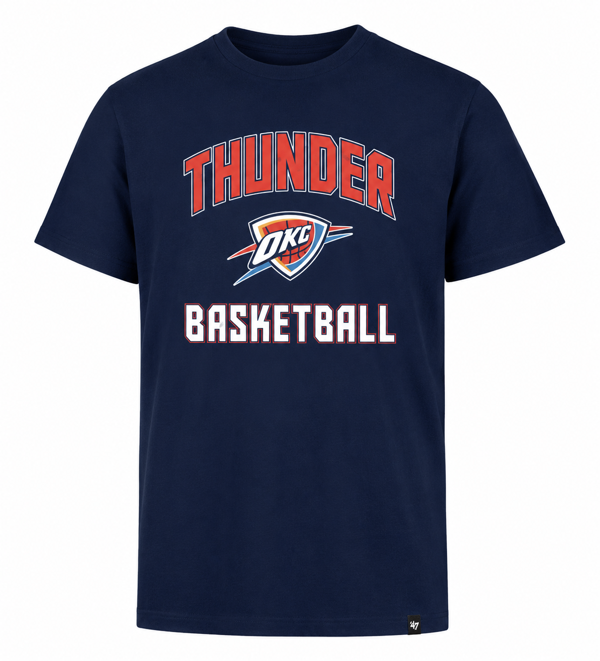 Oklahoma City Thunder Super Rival T-Shirt By ’47 Brand for Men product image 1, provided for visual reference and product