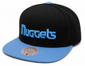 Denver Nuggets Mitchell & Ness Hardwood Classics Reload 2.0 Snapback Hat - Black/Blue for Men product image 1, provided for