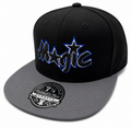Mitchell & Ness Gray/Black Orlando Magic Hardwood Classics Reload 2.0 Fitted Hat for Men product image 1, provided for