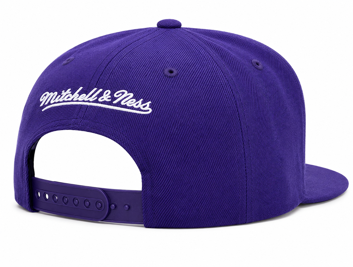 Phoenix Suns Mitchell & Ness Ground 2.0 Purple Snapback Adjustable Hat for Men product image 2, provided for visual